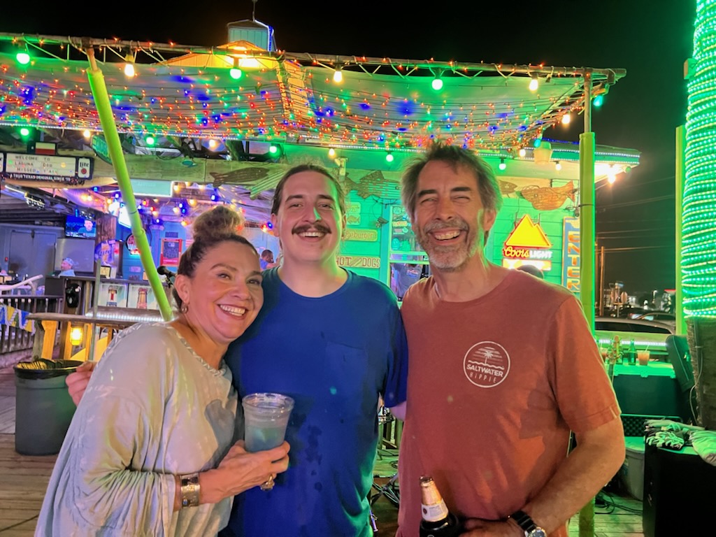 Family photo at Laguna Bob's