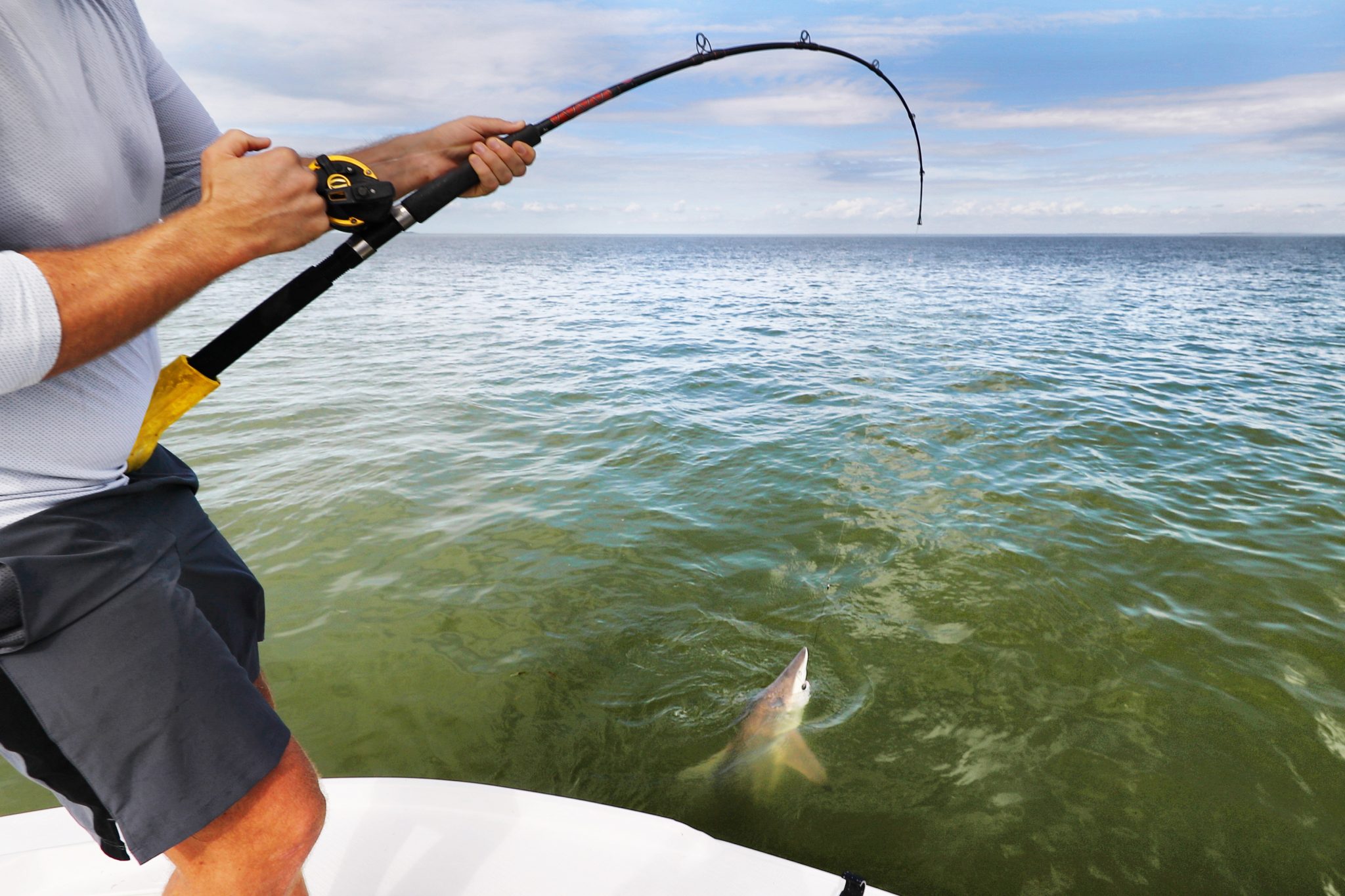 Fishing near South Padre Island